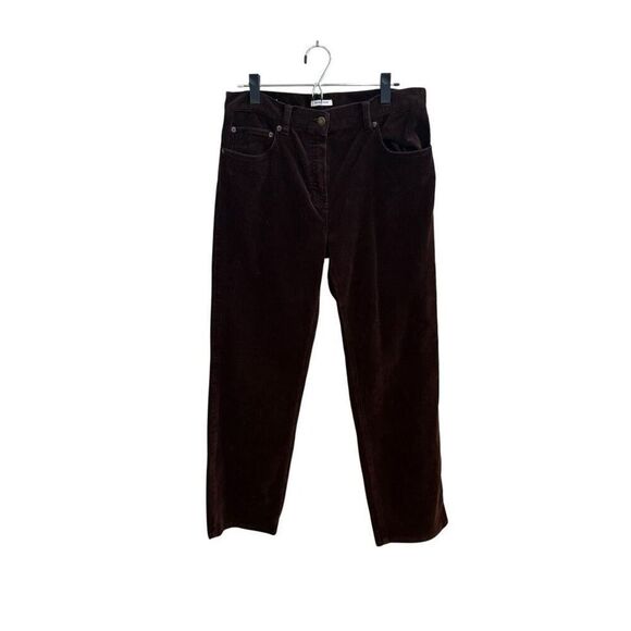 Jones New York Sport brown corduroy stretch pants size 10 - Picture 1 of 5